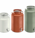 Colored Stainless Steel Drums- Greece