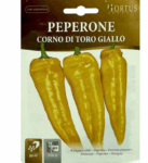 Peperone pepper (Corno-Di-Toro-Giallo) Seeds